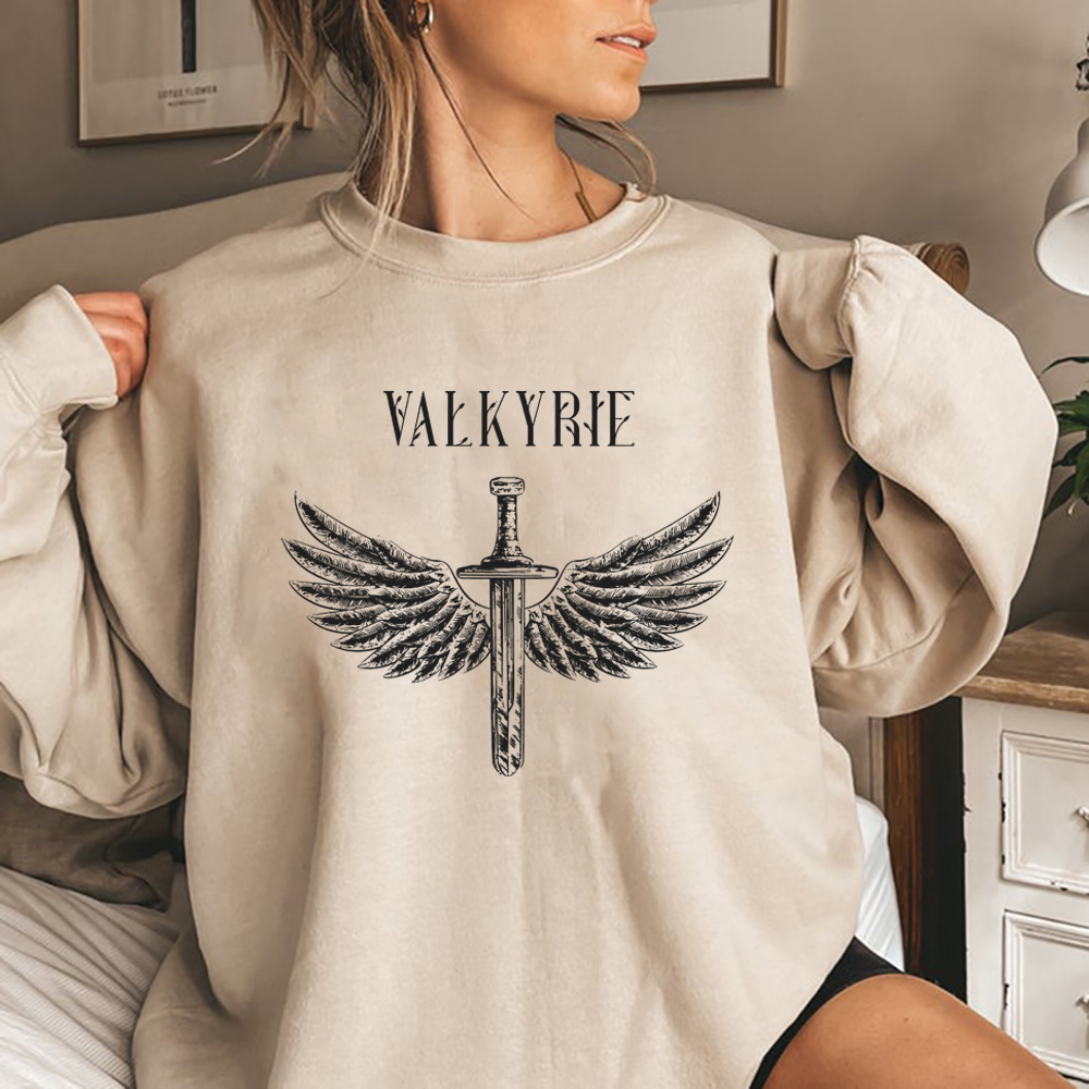 Anime Merch Hoodie - Retro Sarah J Mass Sweatshirt Valkyrie