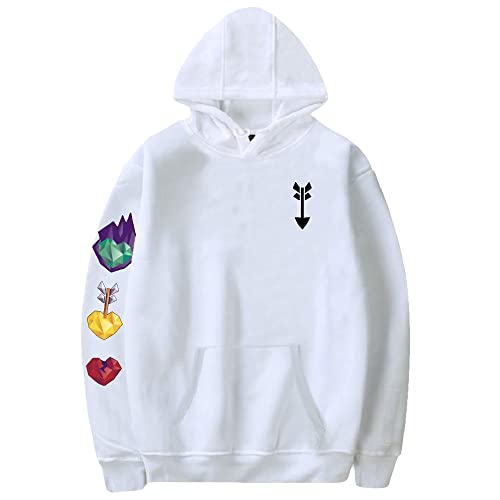 Anime Merch Hoodie - 2022 Grian 3 Lives Dream Team