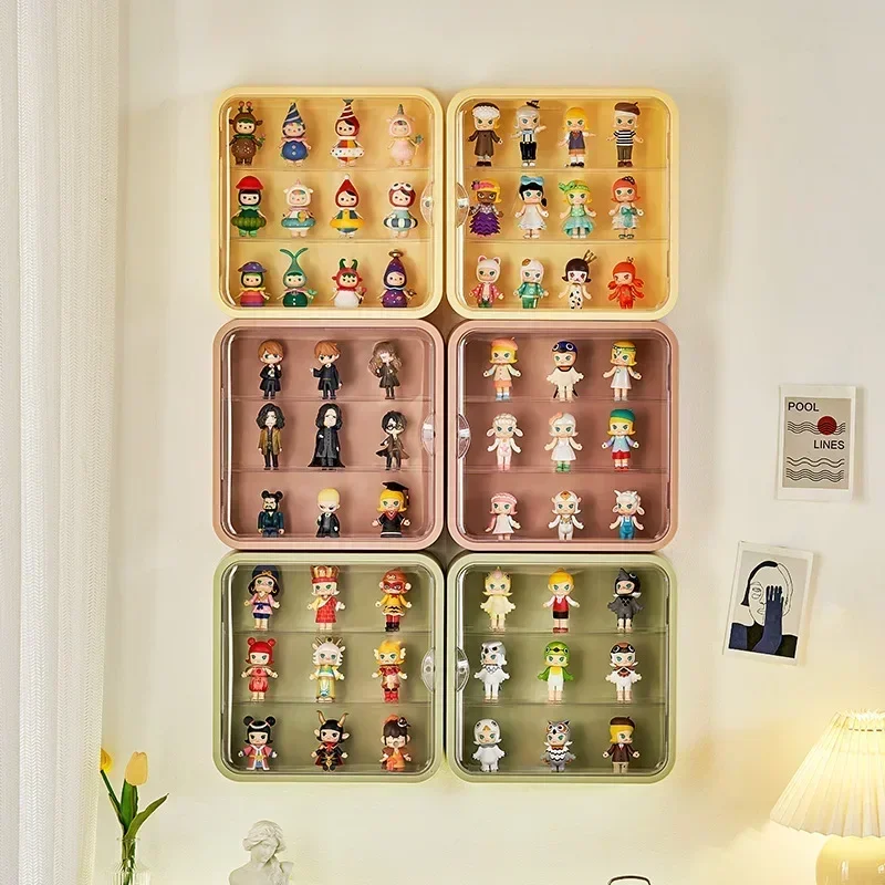 Blind Box Showcase Clear Acryl - Figure Display Box recension och pris