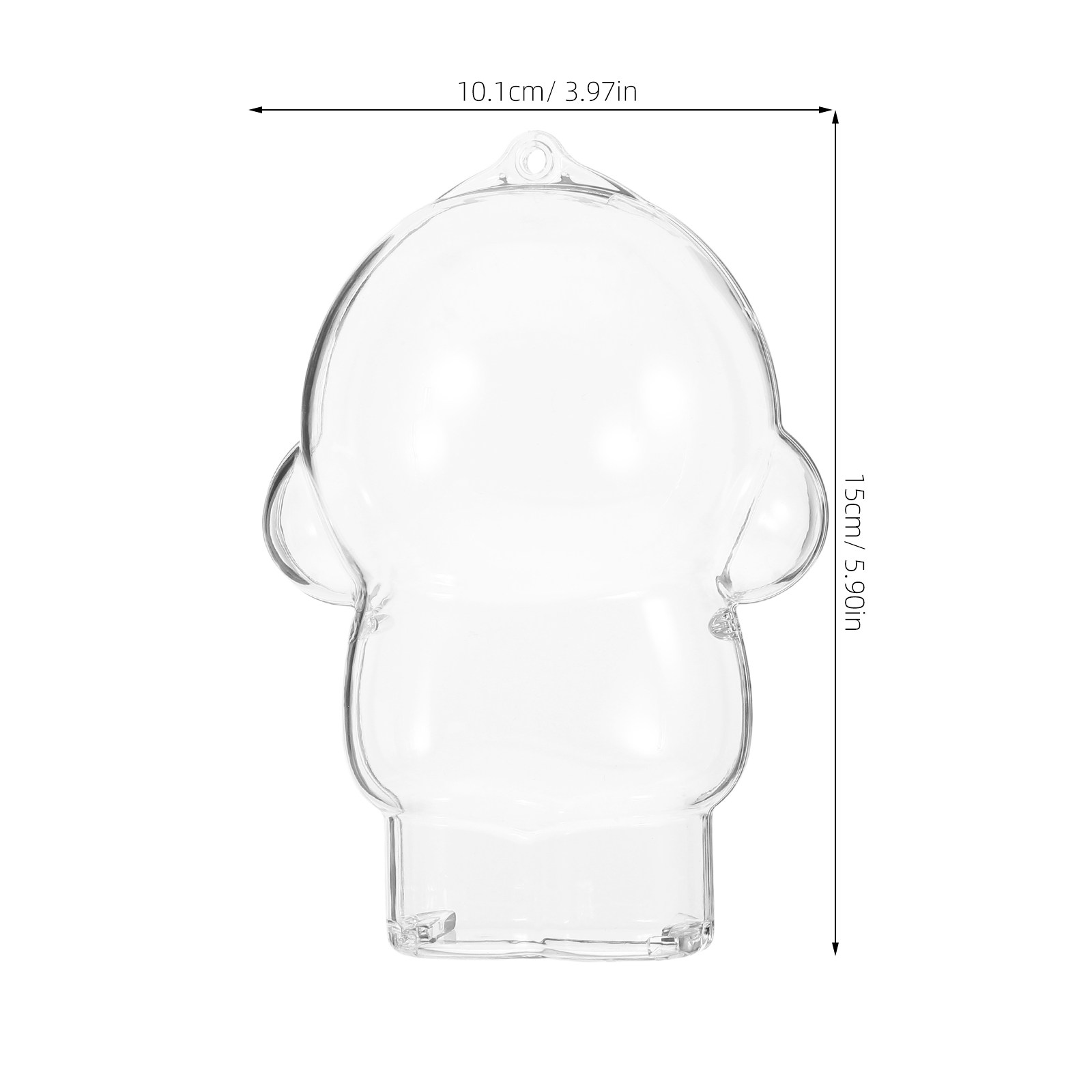 Transparent Protective Cover M - Figure Display Box recension och pris