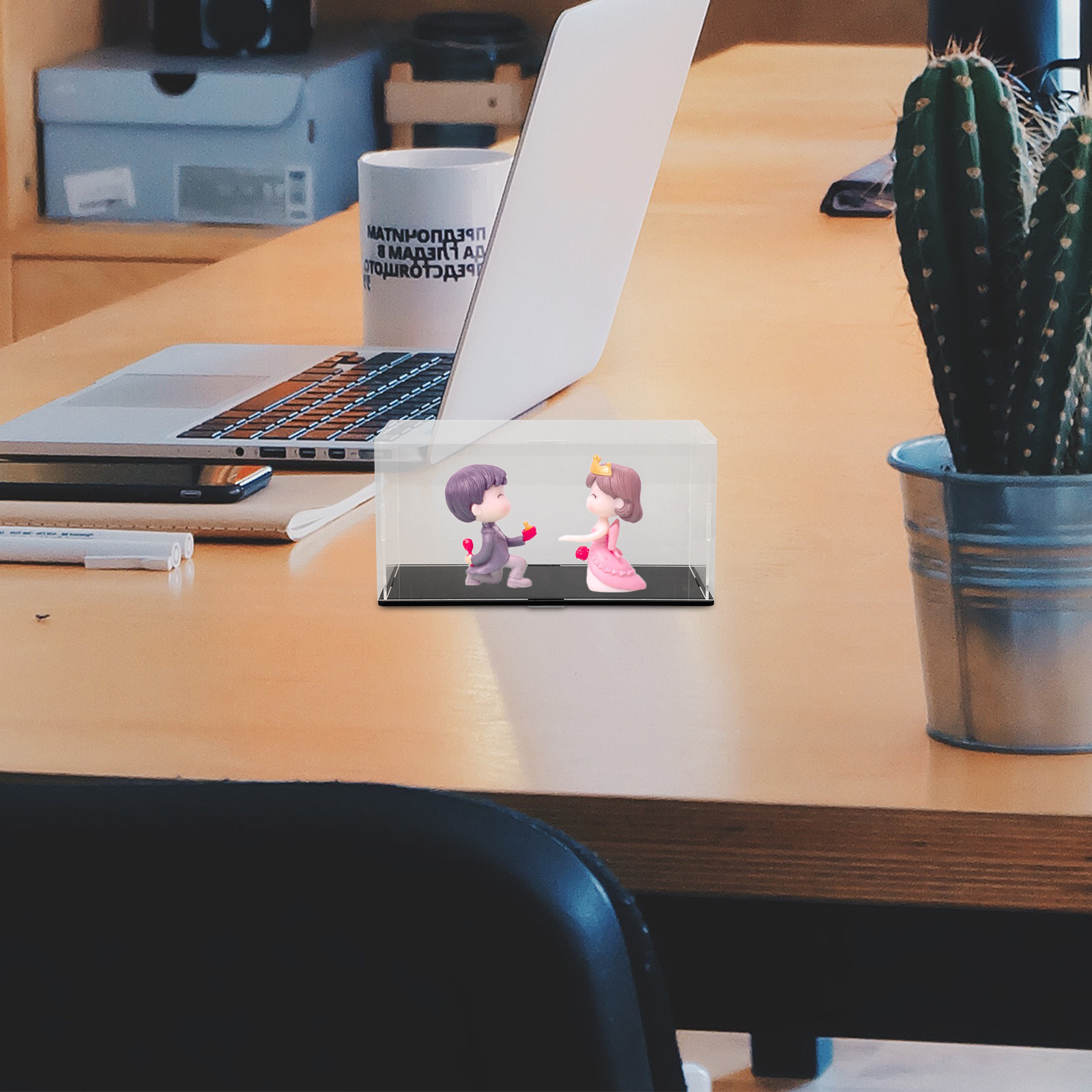 Dust-Proof Clear Acrylic Displ - Figure Display Box recension och pris