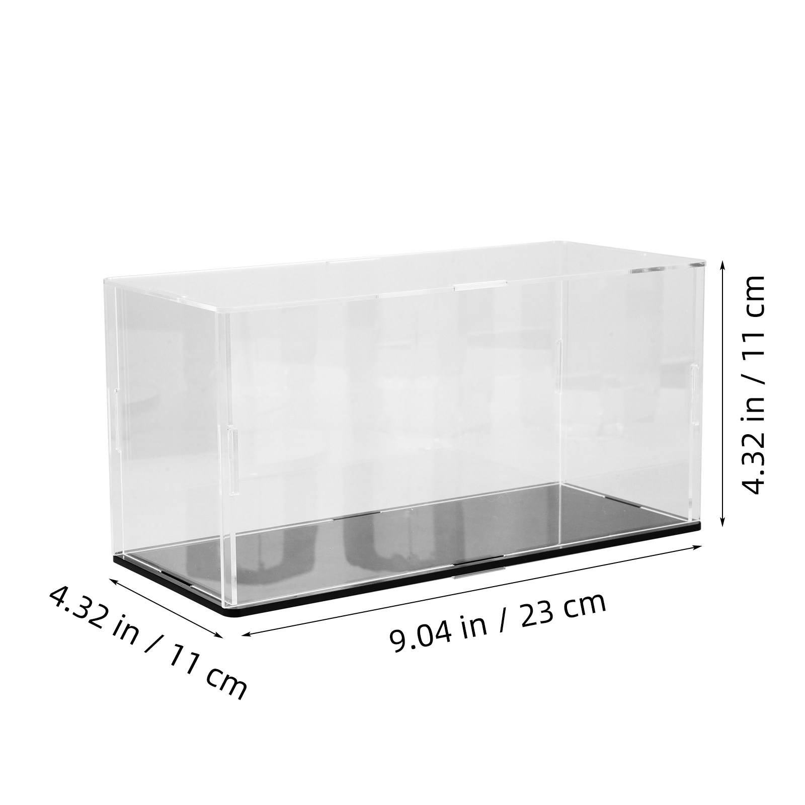 Dust-Proof Clear Acrylic Displ - Figure Display Box recension och pris