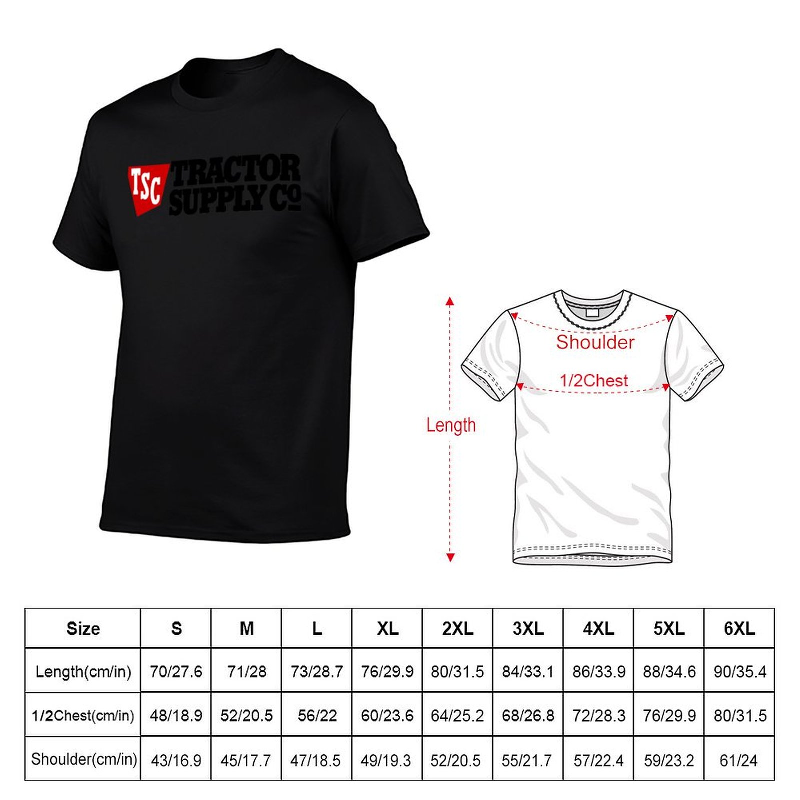 Tractor Supply TSC Logo Mercha - Anime Merchandise T-Shirts recension och pris