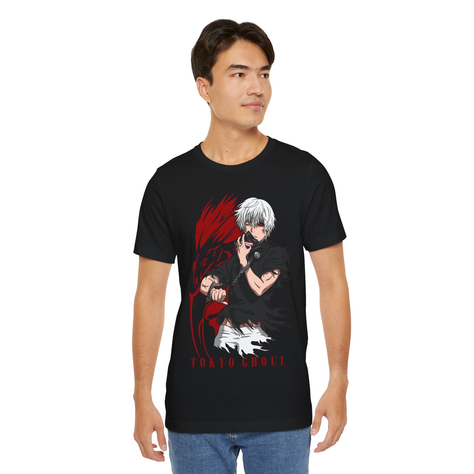 Tokyo Ghoul Anime Tee, Unisex  - Anime Merchandise T-Shirts recension och pris