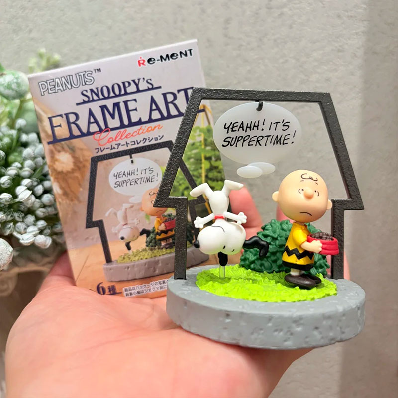 Rement Peanuts Snoopy Frame Ar - Figure Display Box recension och pris