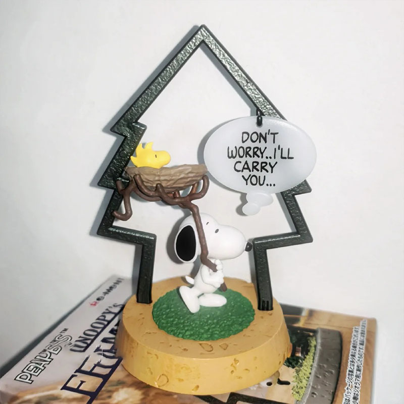 Rement Peanuts Snoopy Frame Ar - Figure Display Box recension och pris