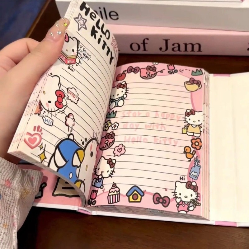 Hello Kitty Hollow Out Three F - Art Book Illustration recension och pris