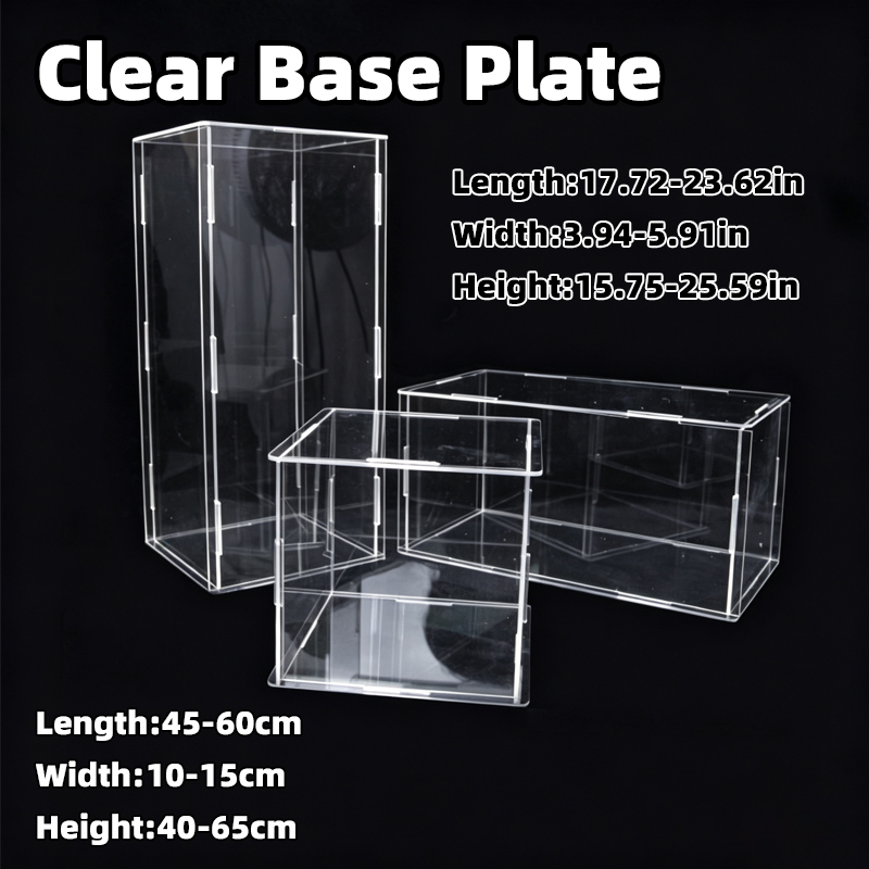 Self-assembly Full Clear Acryl - Figure Display Box recension och pris